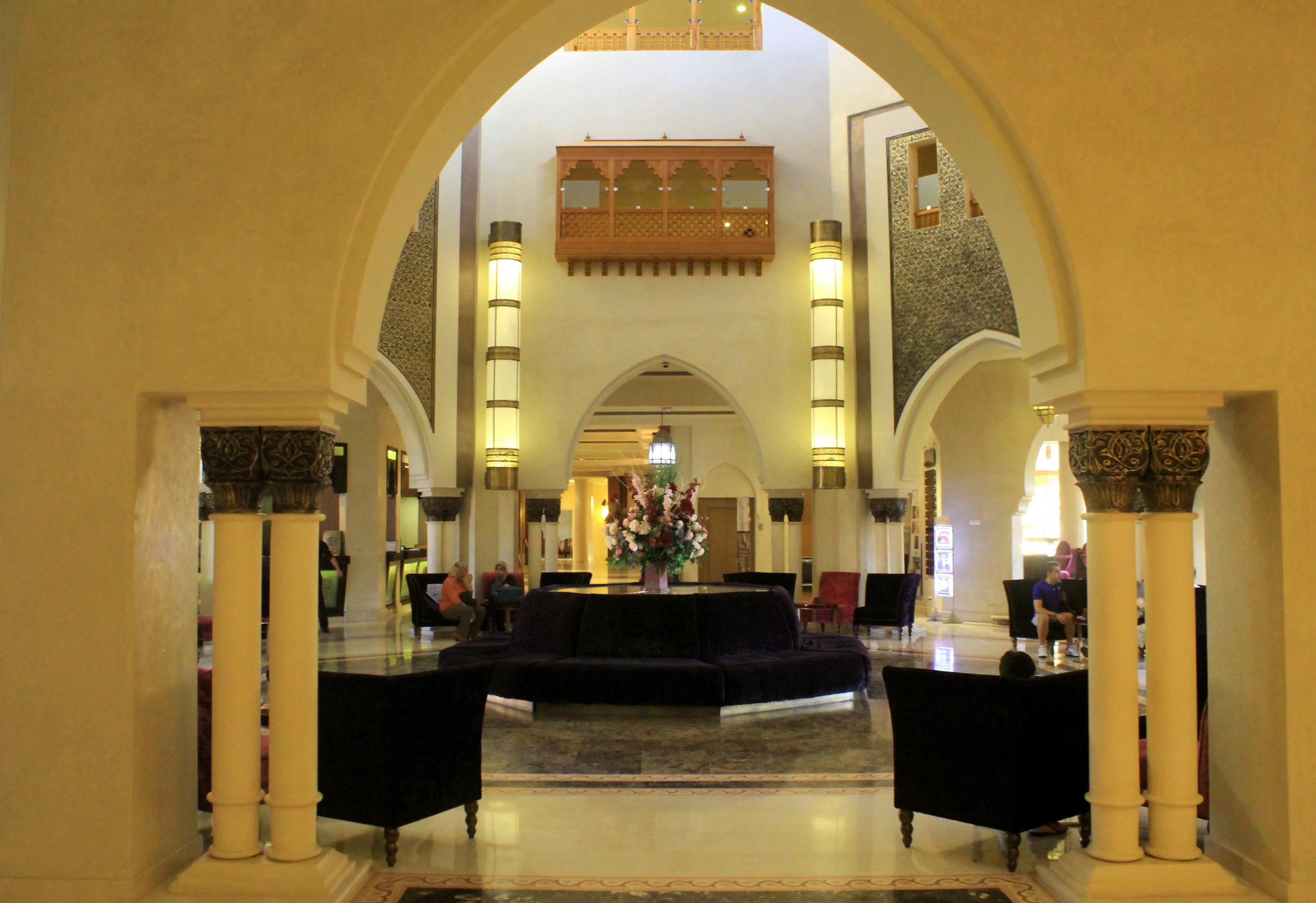 Palm Plaza Marrakech Hotel Marrakesh Exterior photo The lobby of the hotel