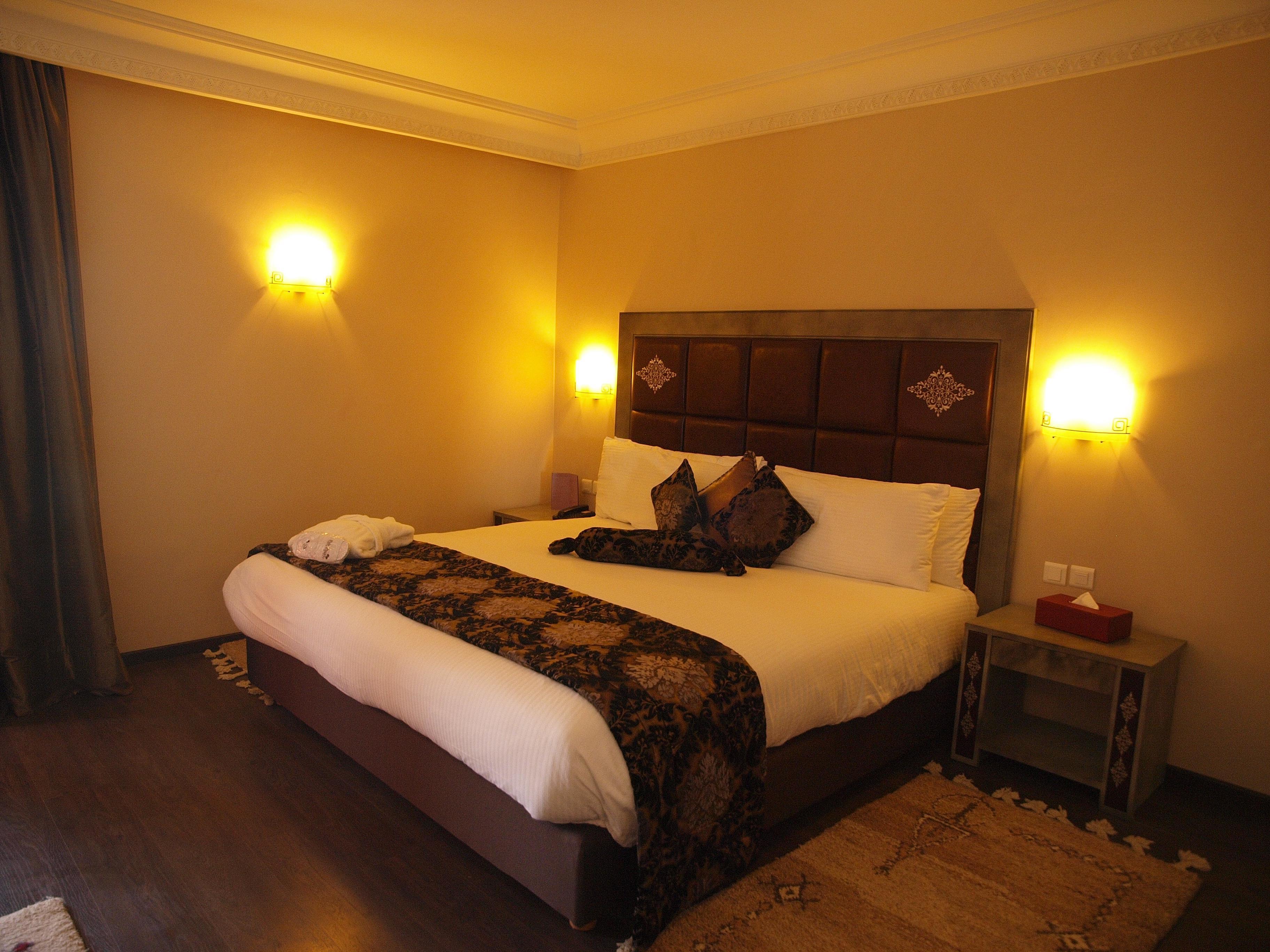 Palm Plaza Marrakech Hotel Marrakesh Exterior photo A bedroom at the hotel