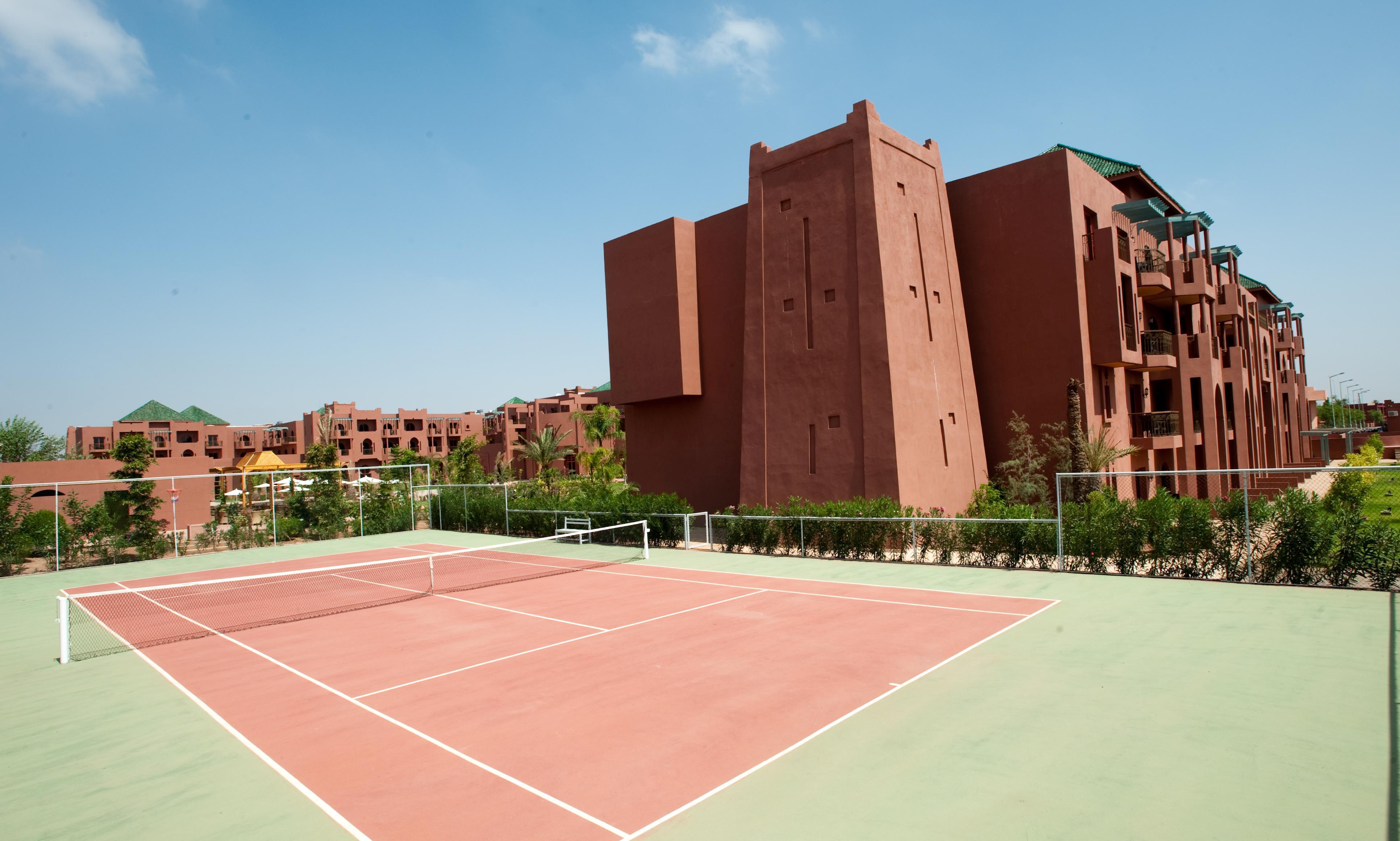 Palm Plaza Marrakech Hotel Marrakesh Exterior photo Tennis court