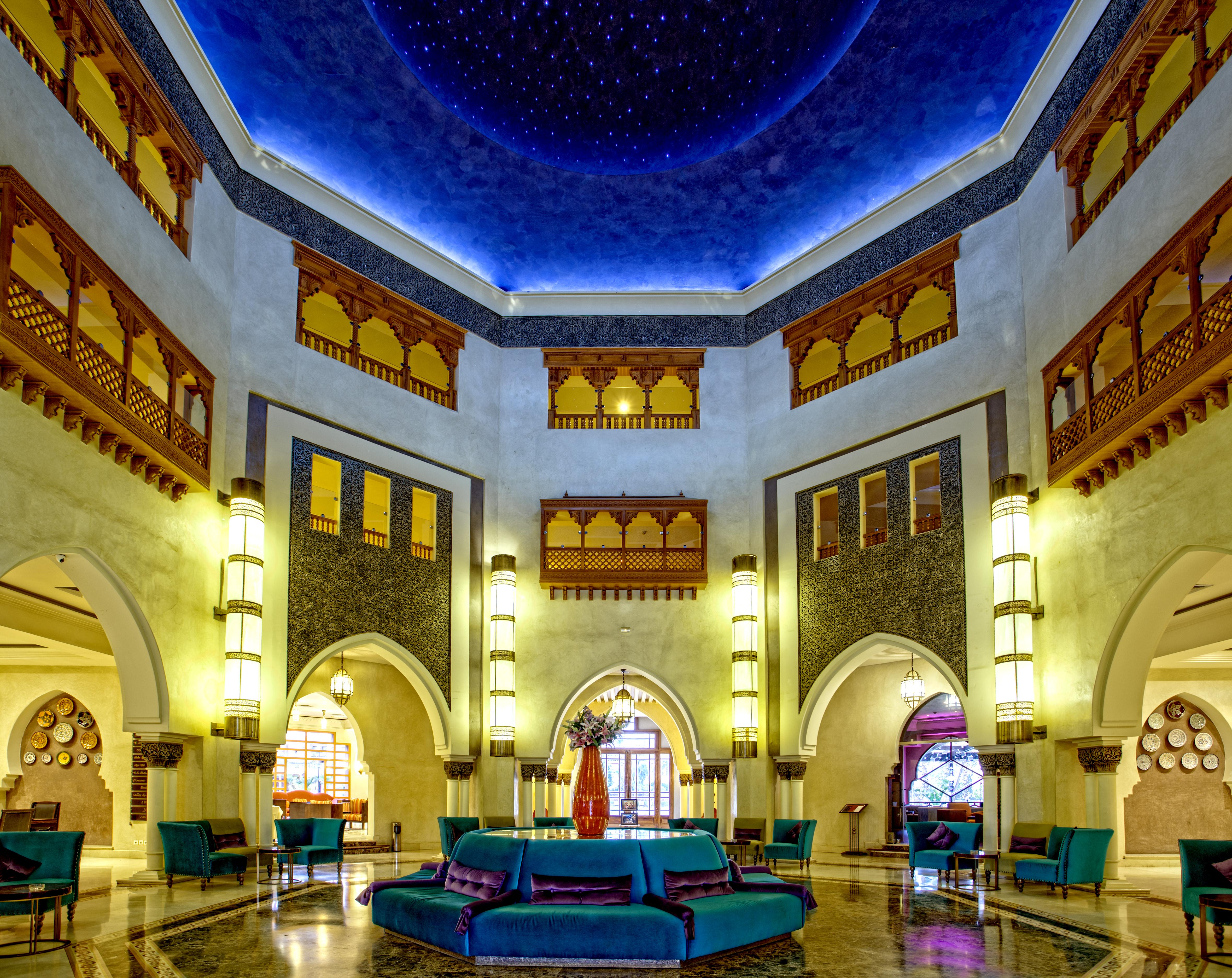 Palm Plaza Marrakech Hotel Marrakesh Exterior photo The lobby of the hotel