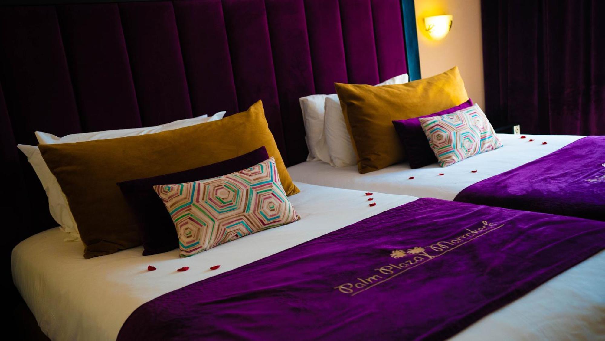 Palm Plaza Marrakech Hotel Marrakesh Exterior photo A bedroom at the hotel
