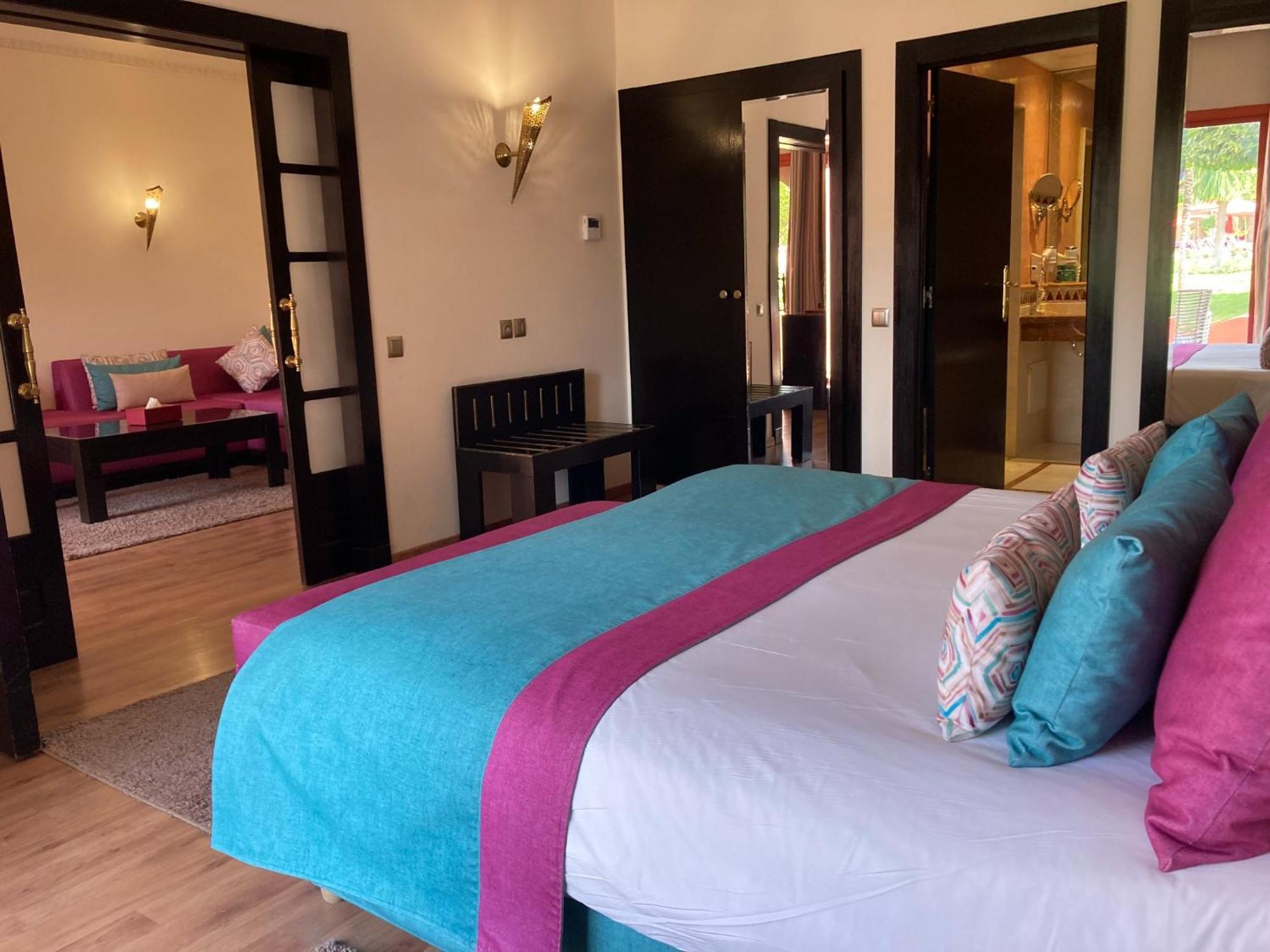 Palm Plaza Marrakech Hotel Marrakesh Exterior photo A bedroom at the hotel
